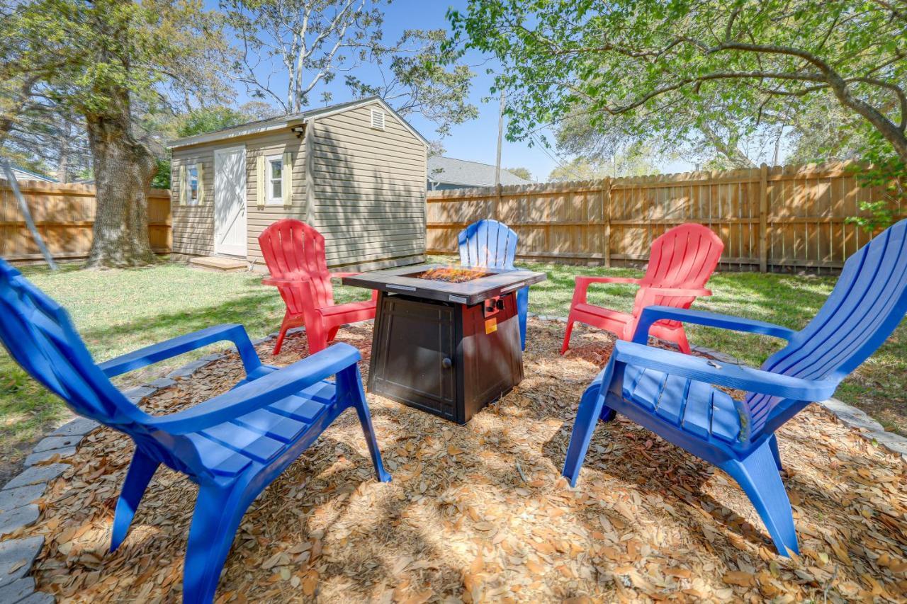 Lovely Morehead City Home With Fire Pit And Gas Grill Exterior photo